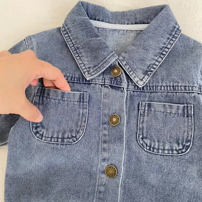 ショートコート・ジャケット・ジャンパー 定番シンプルデニムジャケット【mh0011081】