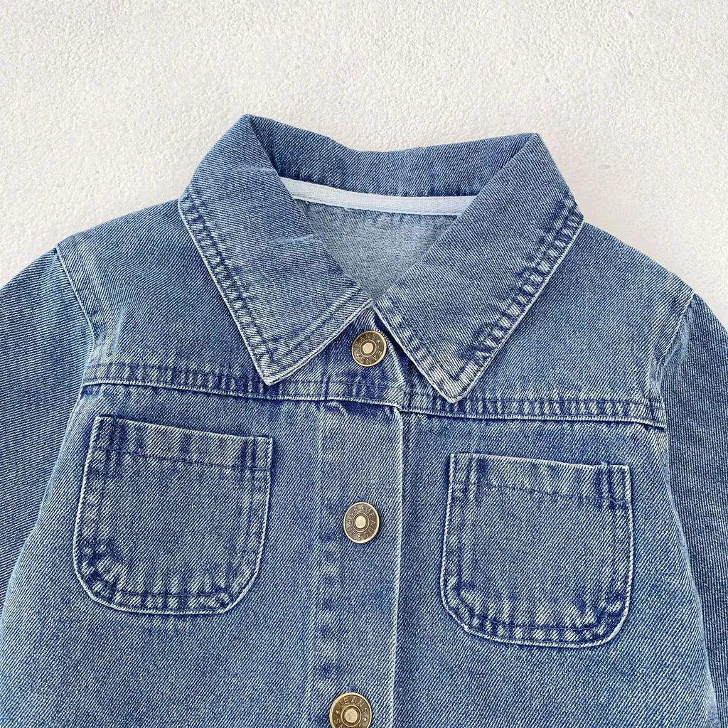 ショートコート・ジャケット・ジャンパー 定番シンプルデニムジャケット【mh0011081】