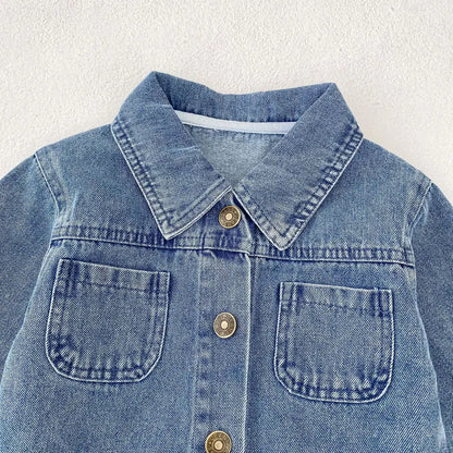 ショートコート・ジャケット・ジャンパー 定番シンプルデニムジャケット【mh0011081】