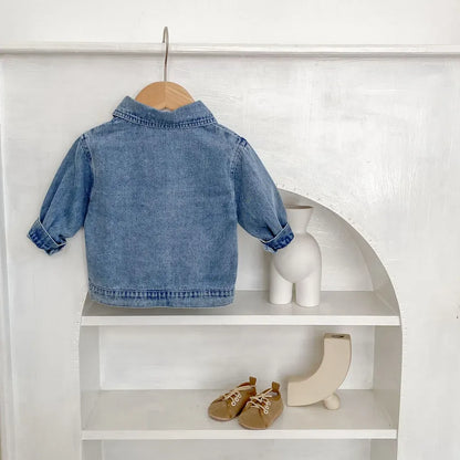 ショートコート・ジャケット・ジャンパー 定番シンプルデニムジャケット【mh0011081】