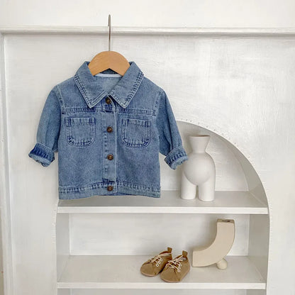 ショートコート・ジャケット・ジャンパー 定番シンプルデニムジャケット【mh0011081】