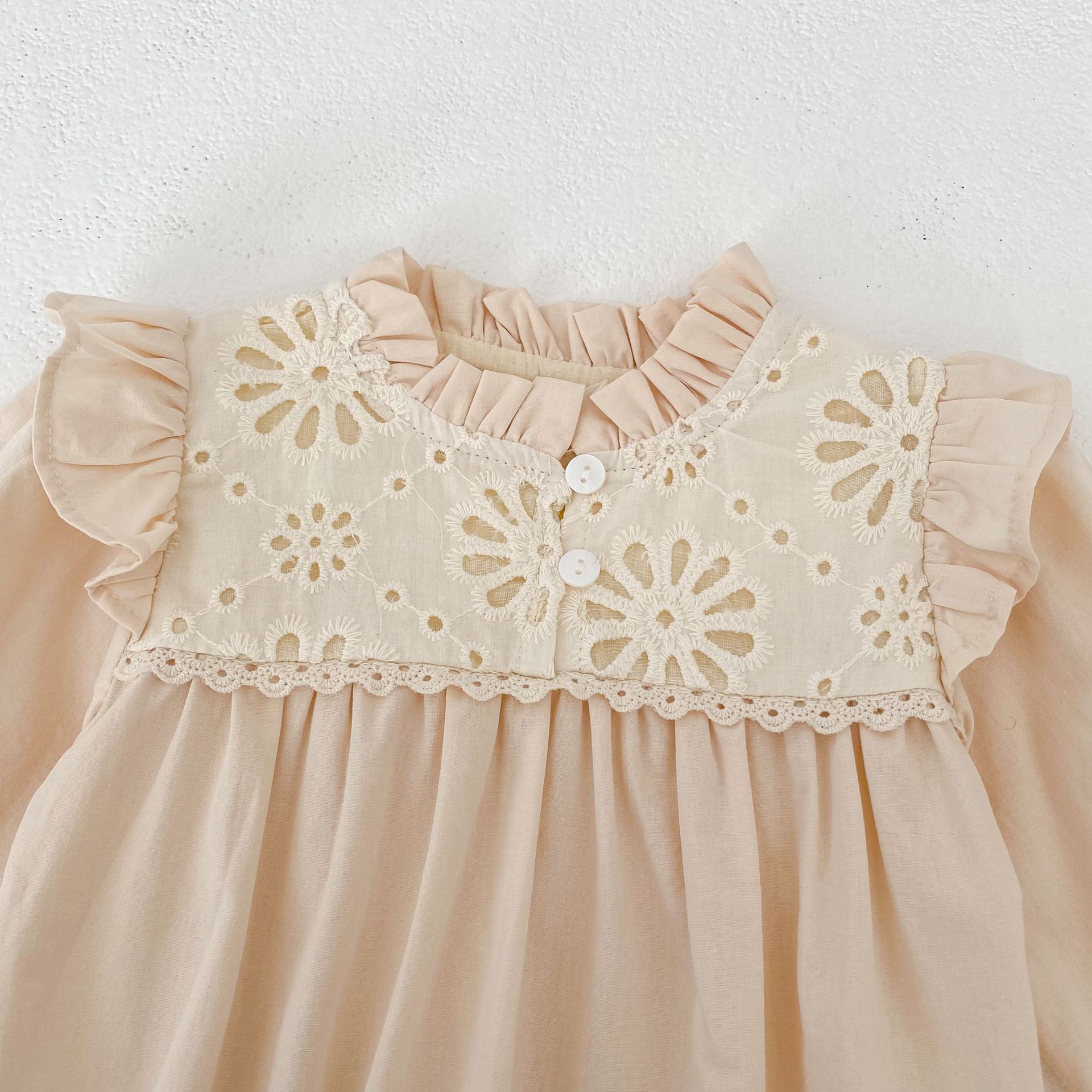 長袖ロンパース Princess Lace Romper Dress プリンセス レース ロンパース ワンピース【mh0012172】