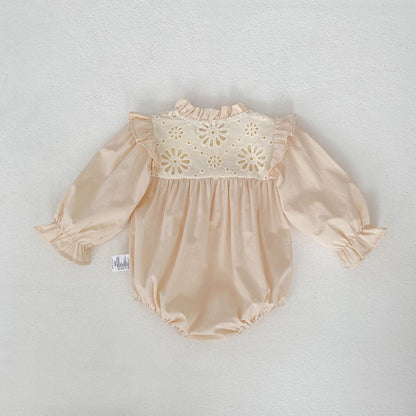 長袖ロンパース Princess Lace Romper Dress プリンセス レース ロンパース ワンピース【mh0012172】