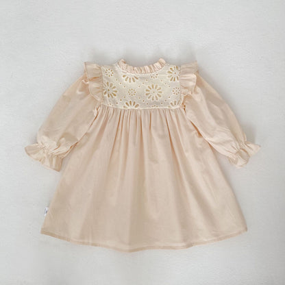 長袖ロンパース Princess Lace Romper Dress プリンセス レース ロンパース ワンピース【mh0012172】