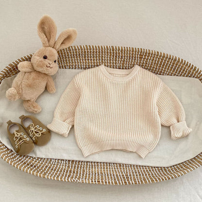 長袖Tシャツ シンプルデイリー長袖ニットトップス【mh0010518】