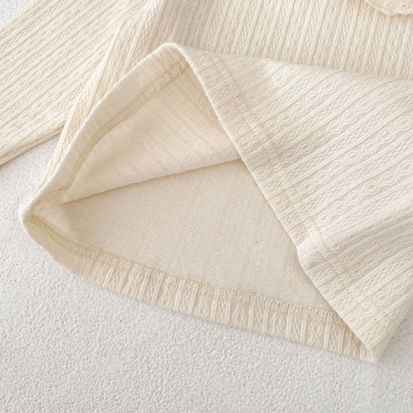 長袖Tシャツ ビッグフリルレース襟長袖Tシャツ【mh0010855】