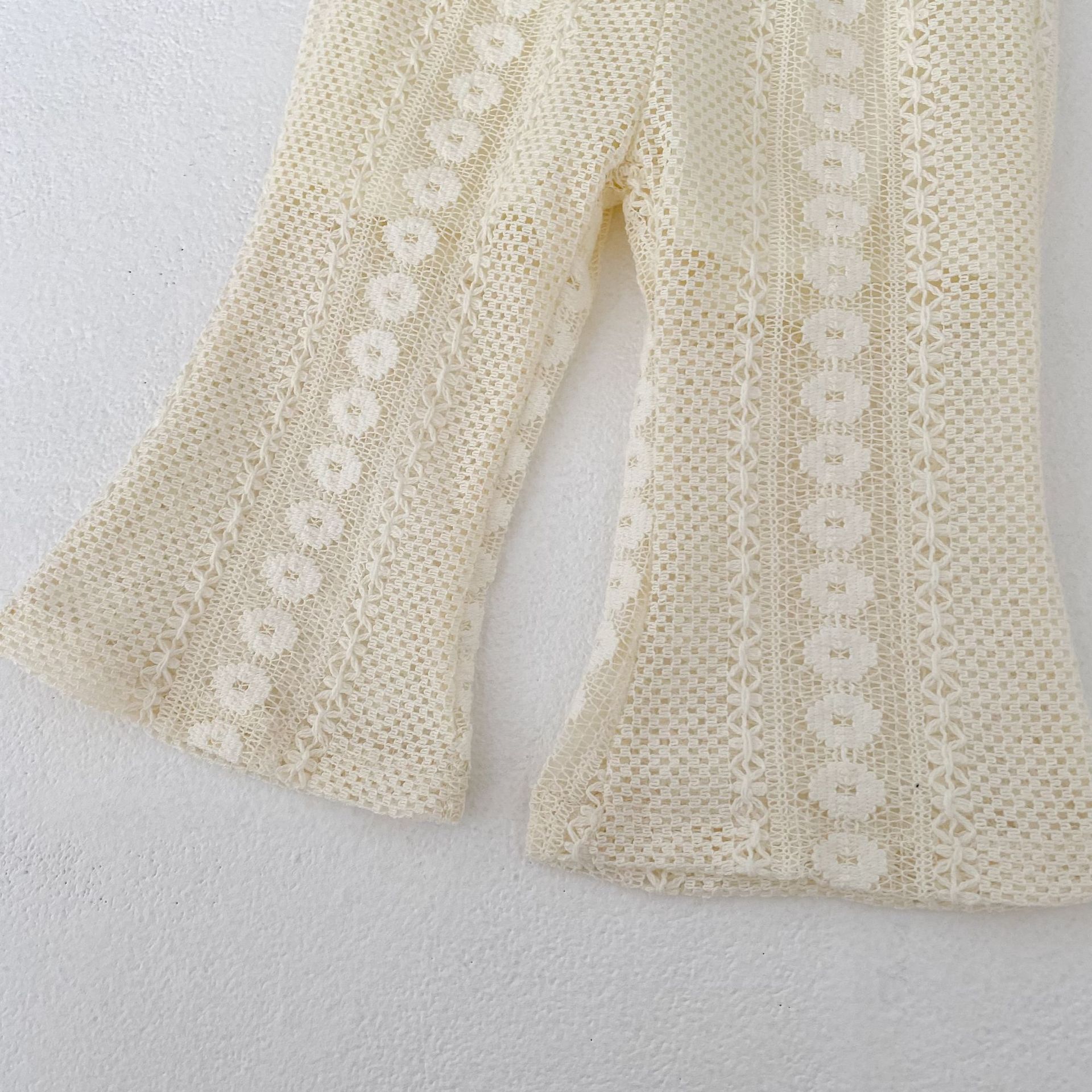 Eyelet Lace Pants アイレットレース パンツ【mh0012488】 Engepapa ロングパンツ・スウェットパンツ