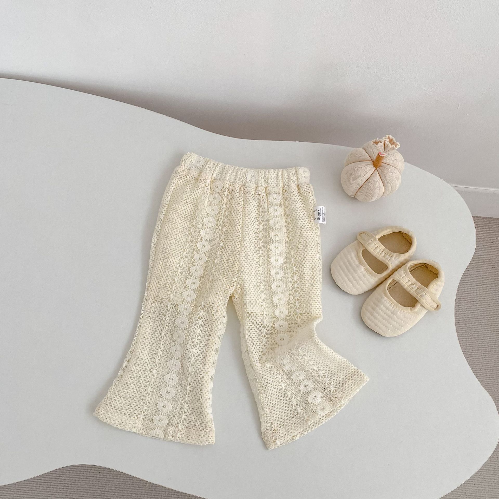 Eyelet Lace Pants アイレットレース パンツ【mh0012488】 Engepapa ロングパンツ・スウェットパンツ