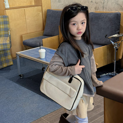 Fake Two Piece Sweatshirt ドッキング 長袖 Tシャツ【mh0012459】 ADbaby 長袖Tシャツ