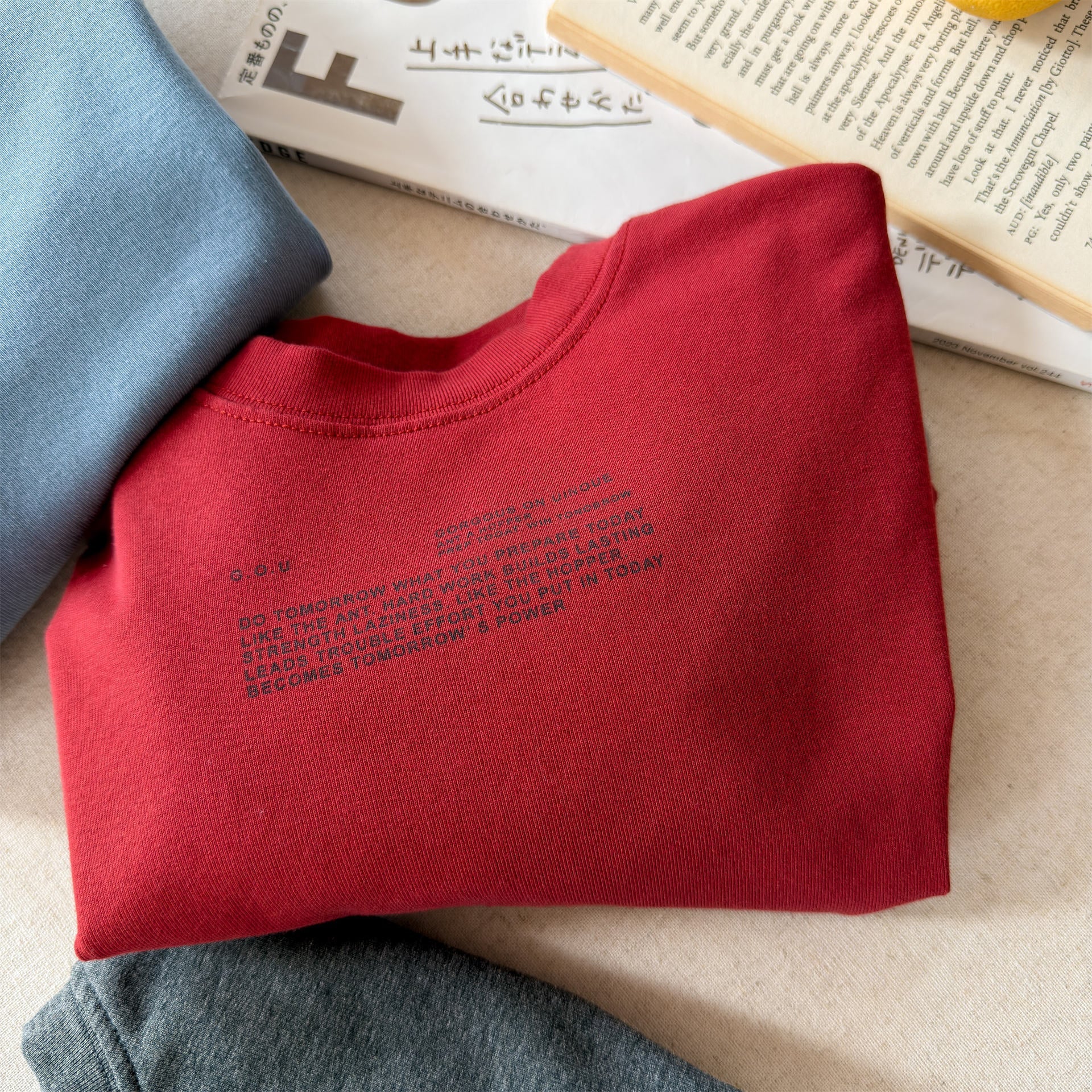 Fake Two Piece Sweatshirt ドッキング 長袖 Tシャツ【mh0012459】 ADbaby 長袖Tシャツ