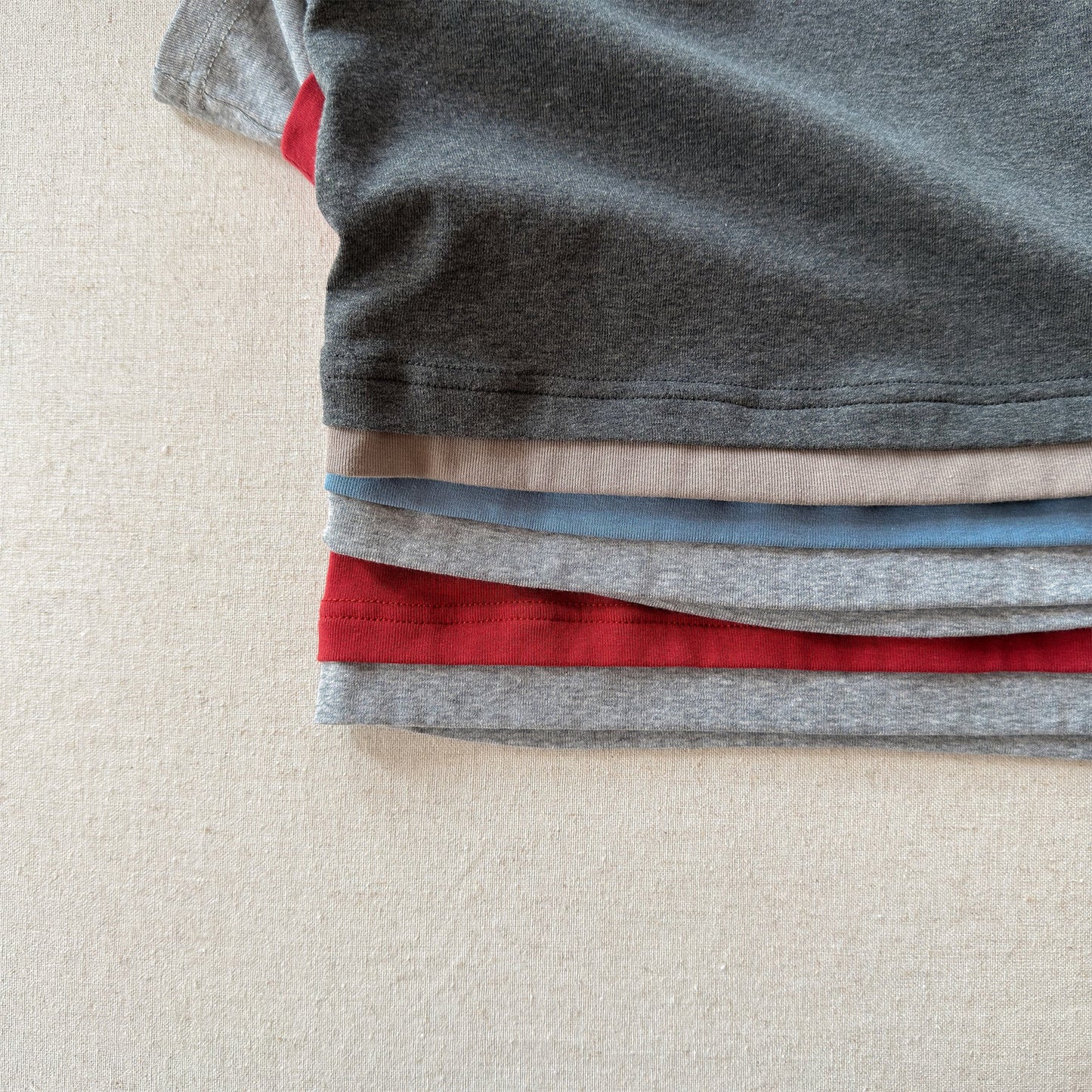 Fake Two Piece Sweatshirt ドッキング 長袖 Tシャツ【mh0012459】 ADbaby 長袖Tシャツ