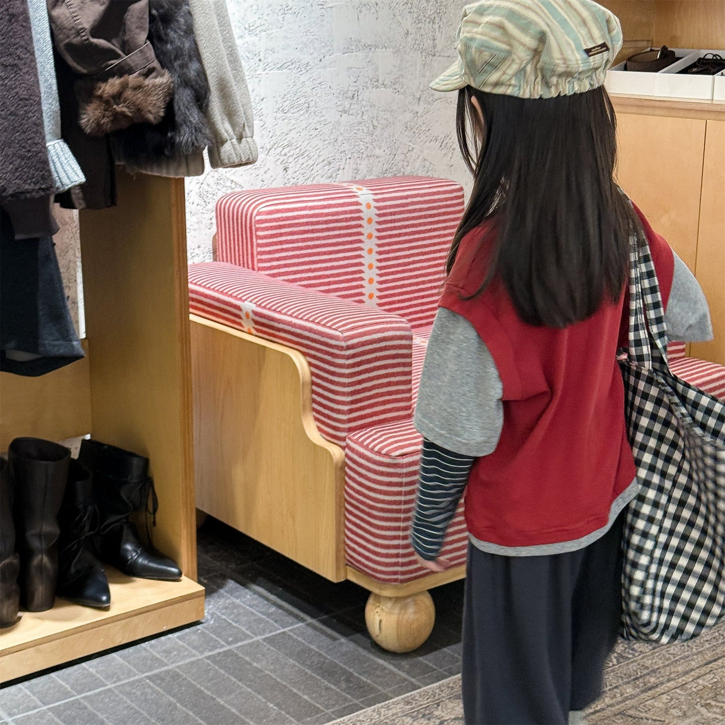 Fake Two Piece Sweatshirt ドッキング 長袖 Tシャツ【mh0012459】 ADbaby 長袖Tシャツ