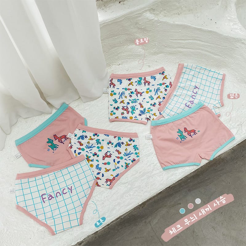 Fawn Print Boxer Briefs 3-pack バンビ ボクサーショーツ 下着 3枚セット【mh0013555】 mamahalo accessory 幼児用下着