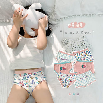 Fawn Print Boxer Briefs 3-pack バンビ ボクサーショーツ 下着 3枚セット【mh0013555】 mamahalo accessory 幼児用下着