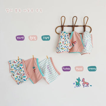 Fawn Print Boxer Briefs 3-pack バンビ ボクサーショーツ 下着 3枚セット【mh0013555】 mamahalo accessory 幼児用下着