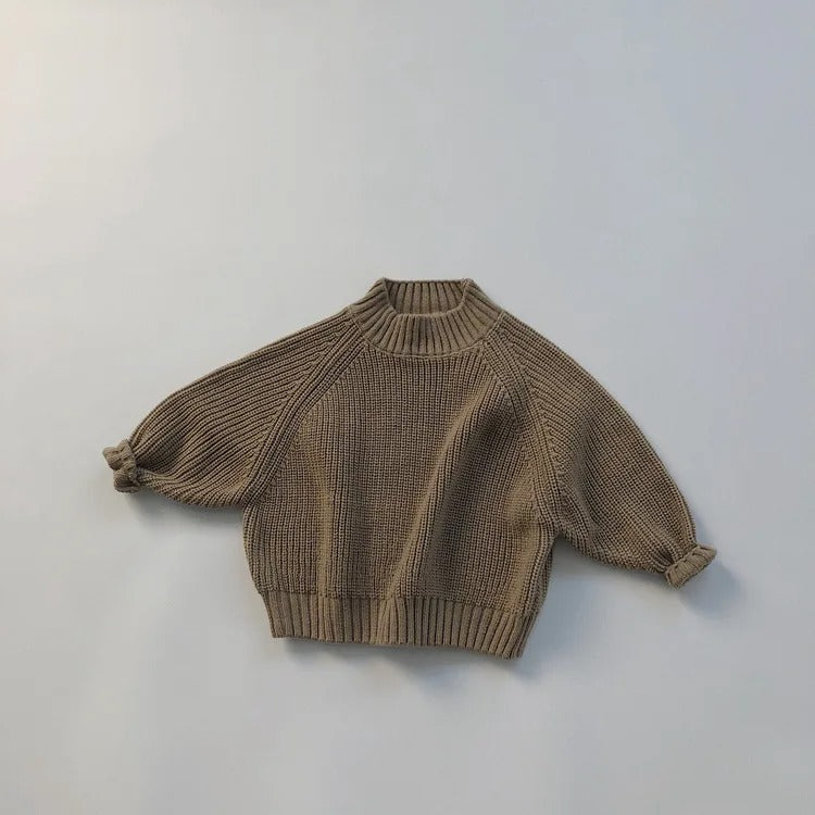 -キッズ シンプル ニット セーター【mh0000261】 - mamahalo shop - ニット・セーター -  べビー服 - 子供服 - 男の子 - 女の子