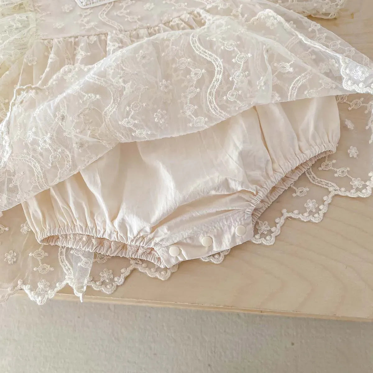 半袖ロンパース ベビーロンパース レーススカート 半袖ボディスーツ ドレスロンパース【mh0004479】