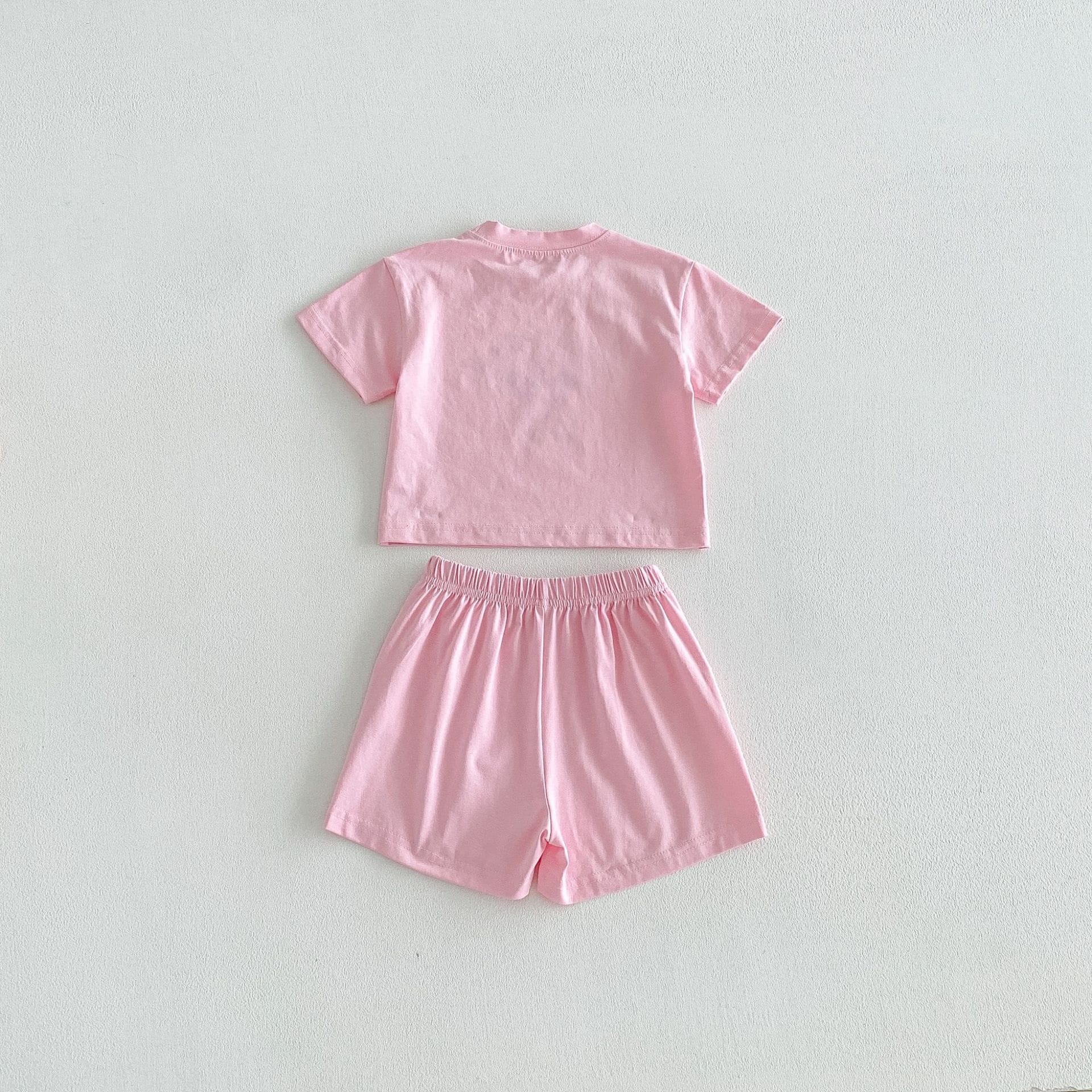 Floral Bow T-shirt Shorts Set フラワー リボン 半袖 セットアップ【mh0012716】 angou 半袖セットアップ