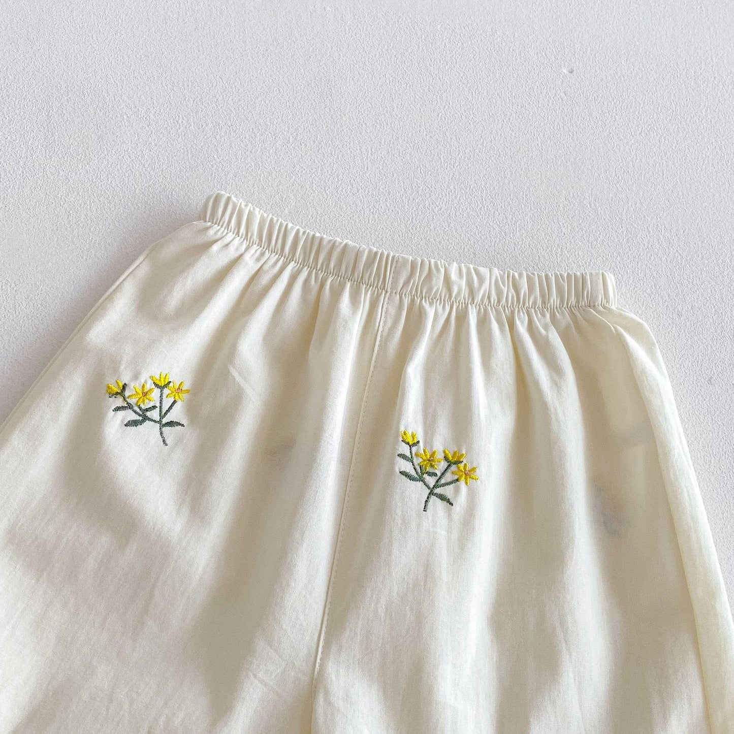Floral Embroidery Cami Shorts Set 花柄 刺繍 キャミソール セットアップ【mh0012717】 angou ノースリーブセットアップ