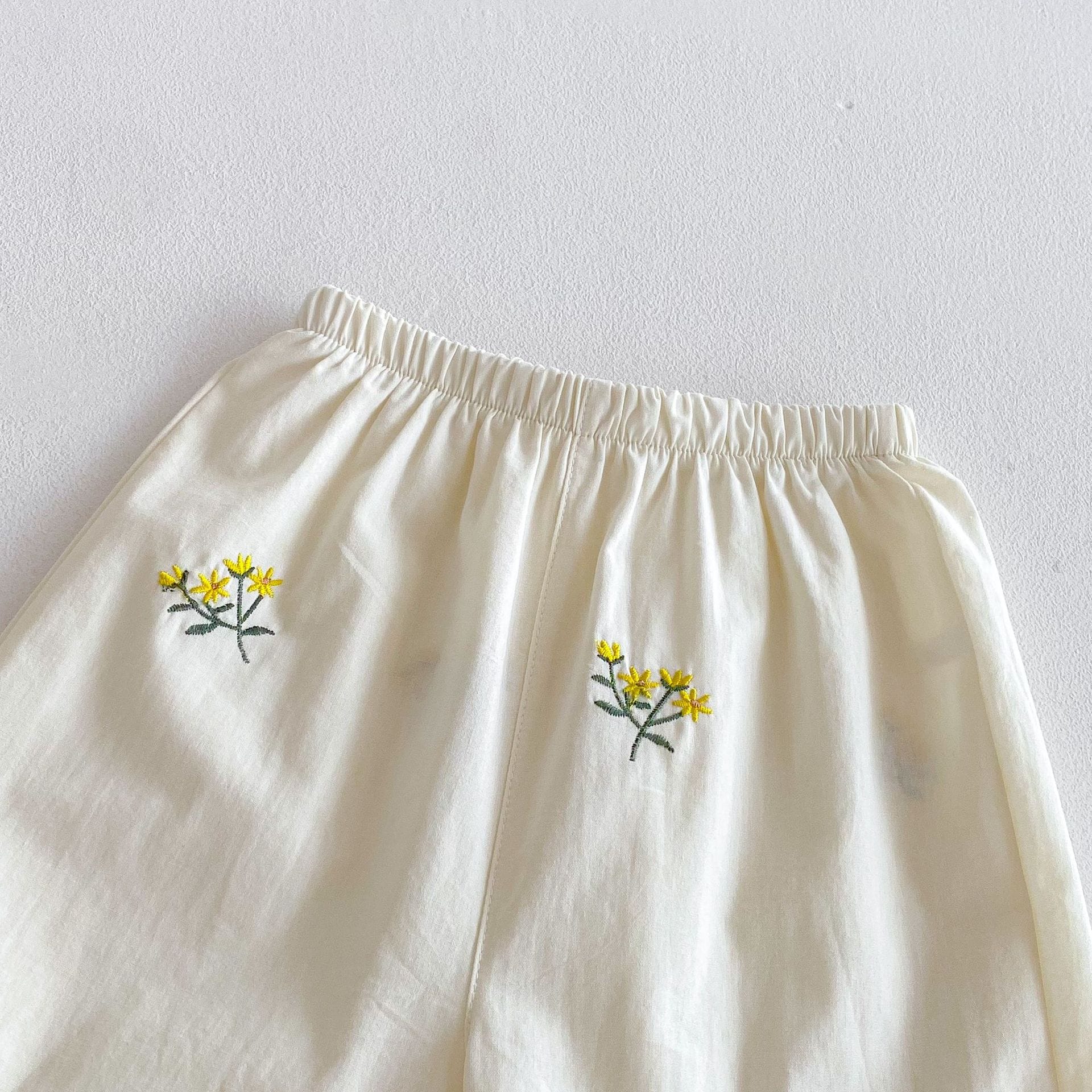 Floral Embroidery Cami Shorts Set 花柄 刺繍 キャミソール セットアップ【mh0012717】 angou ノースリーブセットアップ
