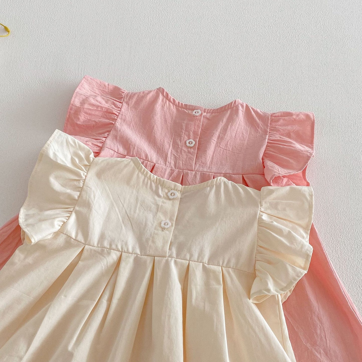 Floral Frill Sleeve Ribbon Dress 花柄 フリル袖 リボン ワンピース【mh0012719】 angou