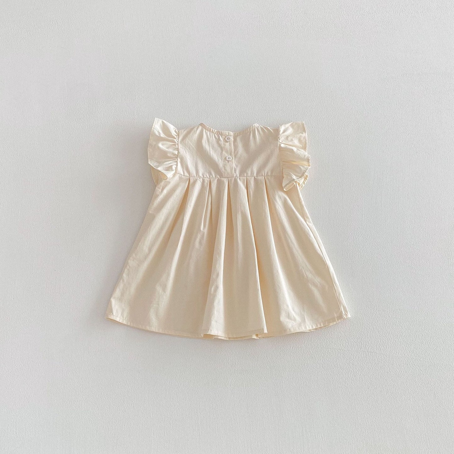 Floral Frill Sleeve Ribbon Dress 花柄 フリル袖 リボン ワンピース【mh0012719】 angou
