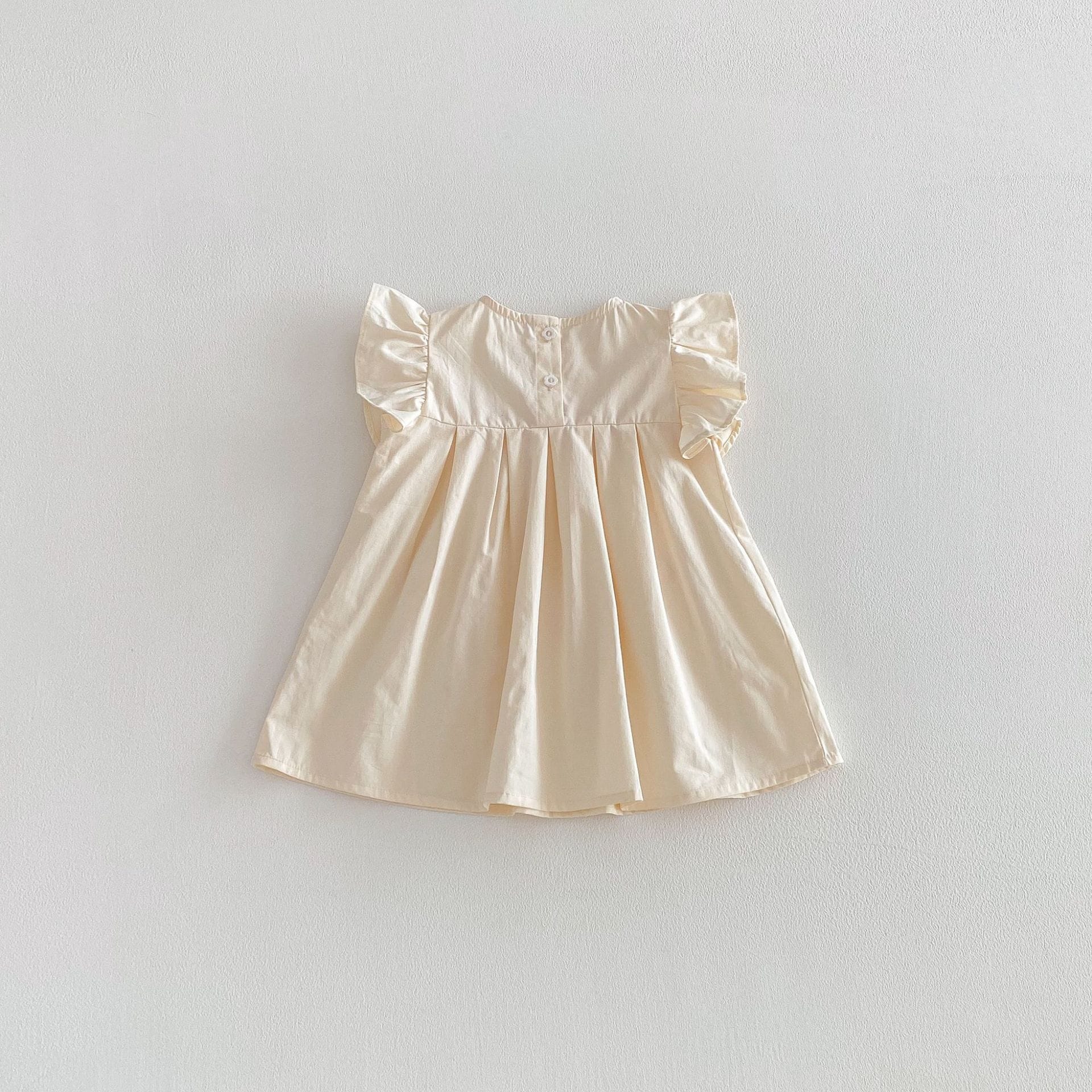 Floral Frill Sleeve Ribbon Dress 花柄 フリル袖 リボン ワンピース【mh0012719】 angou