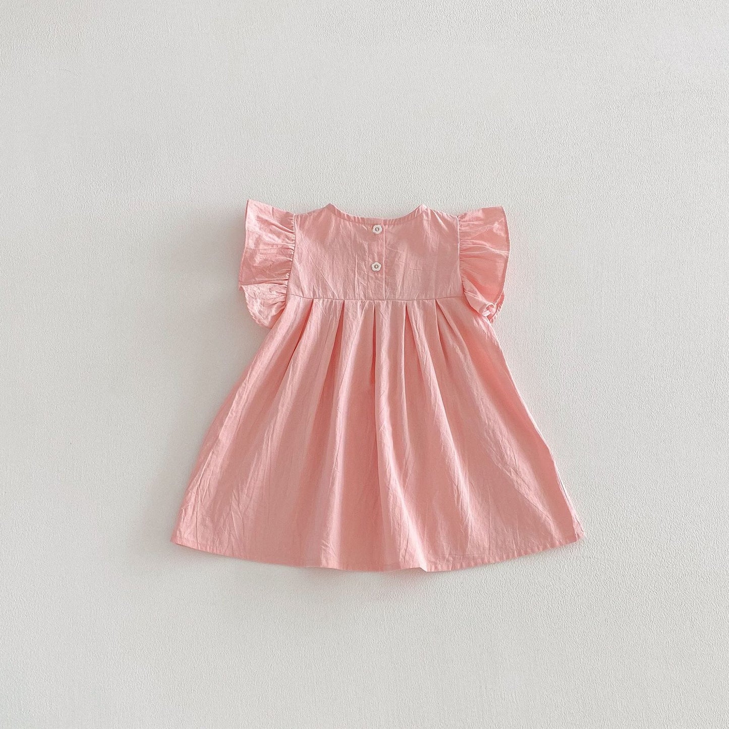 Floral Frill Sleeve Ribbon Dress 花柄 フリル袖 リボン ワンピース【mh0012719】 angou
