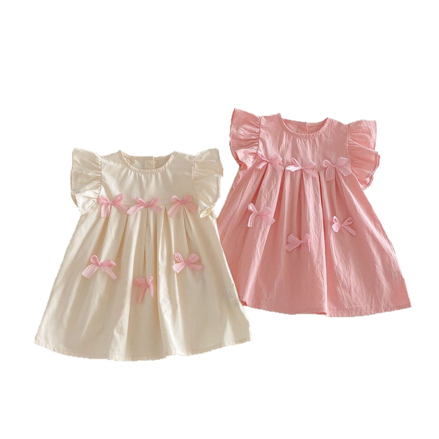 Floral Frill Sleeve Ribbon Dress 花柄 フリル袖 リボン ワンピース【mh0012719】 angou