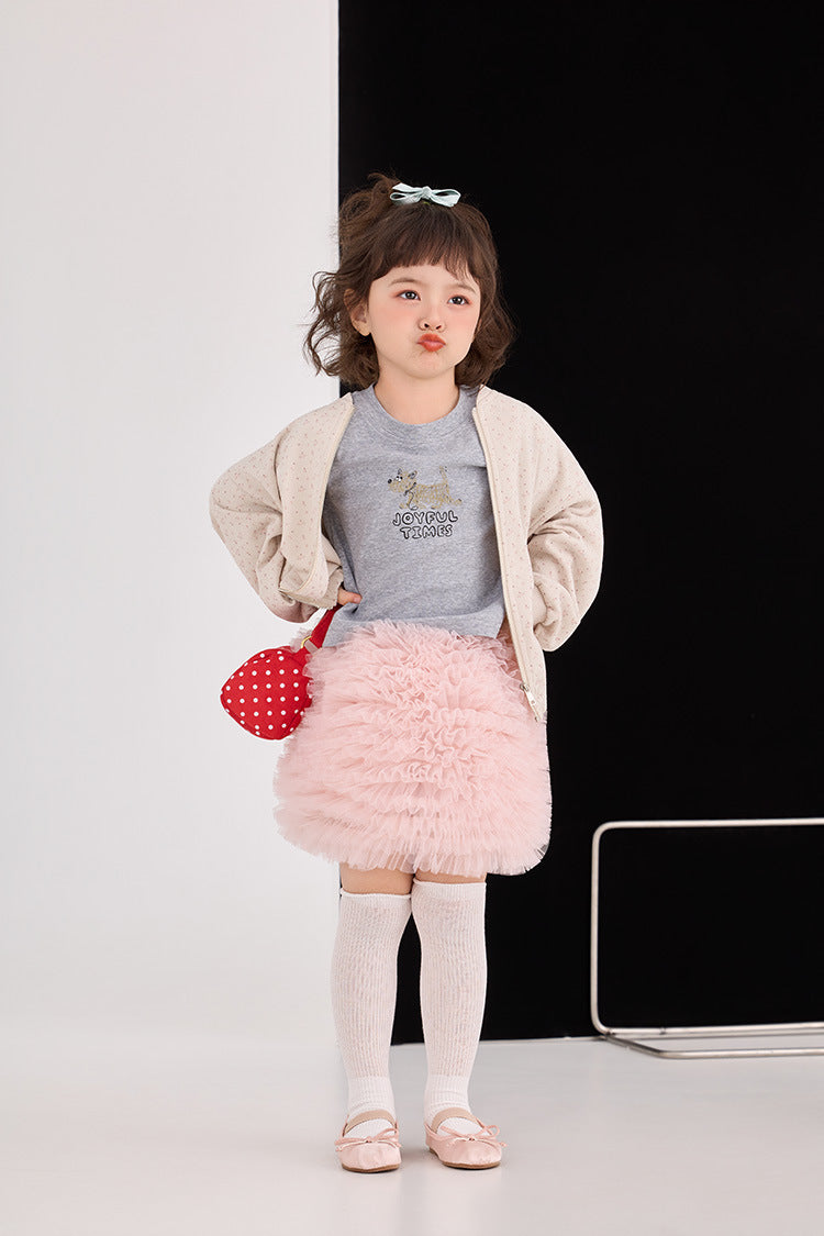 Floral Illustration Zipper Jacket フラワープリント イラスト ジップアップジャケット【mh0012377】 HEY BOOBII