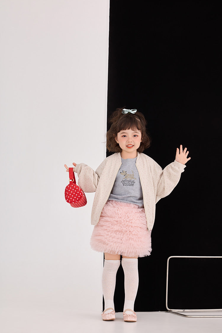 Floral Illustration Zipper Jacket フラワープリント イラスト ジップアップジャケット【mh0012377】 HEY BOOBII