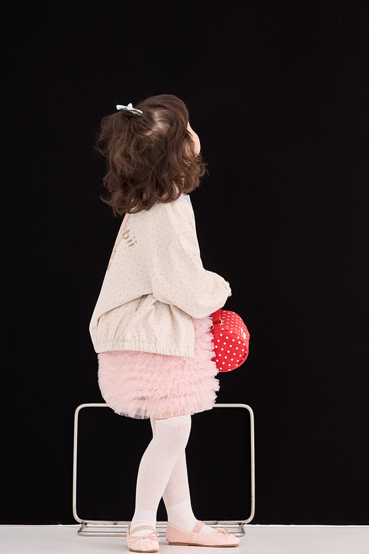 Floral Illustration Zipper Jacket フラワープリント イラスト ジップアップジャケット【mh0012377】 HEY BOOBII