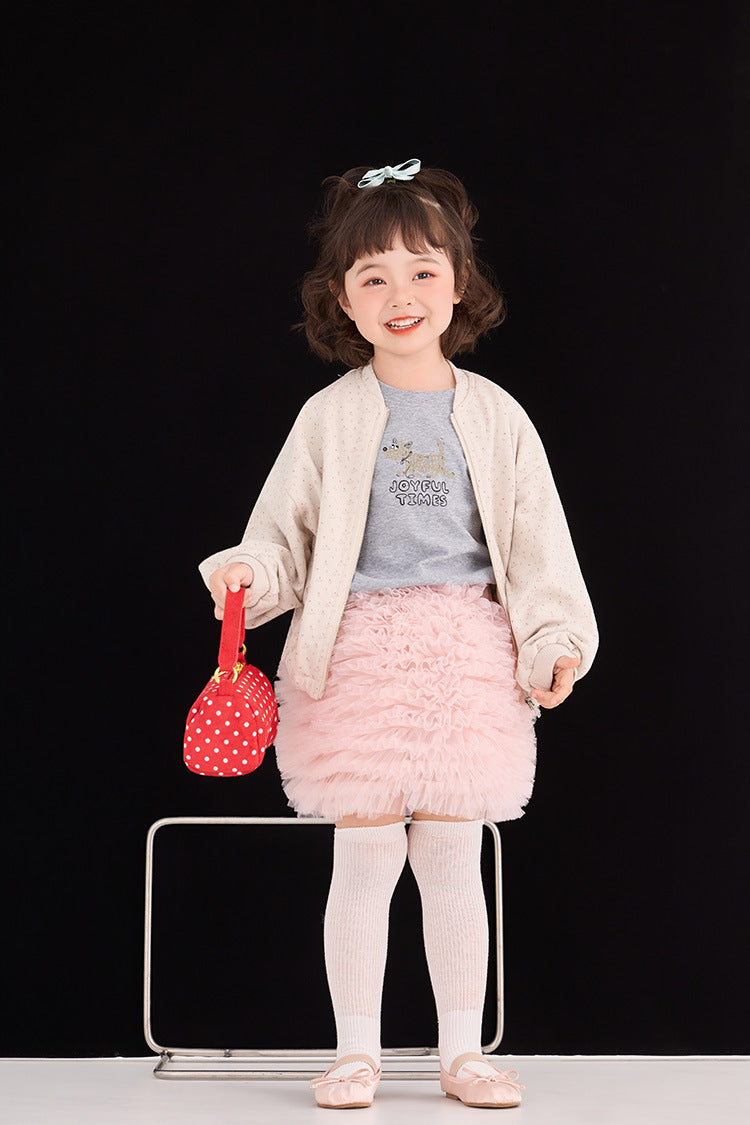 Floral Illustration Zipper Jacket フラワープリント イラスト ジップアップジャケット【mh0012377】 HEY BOOBII