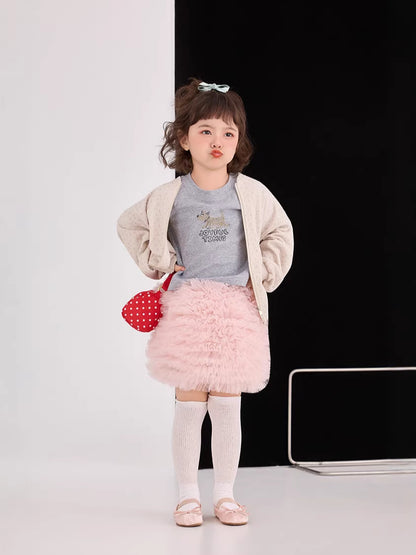 Floral Illustration Zipper Jacket フラワープリント イラスト ジップアップジャケット【mh0012377】 mamahalo shop