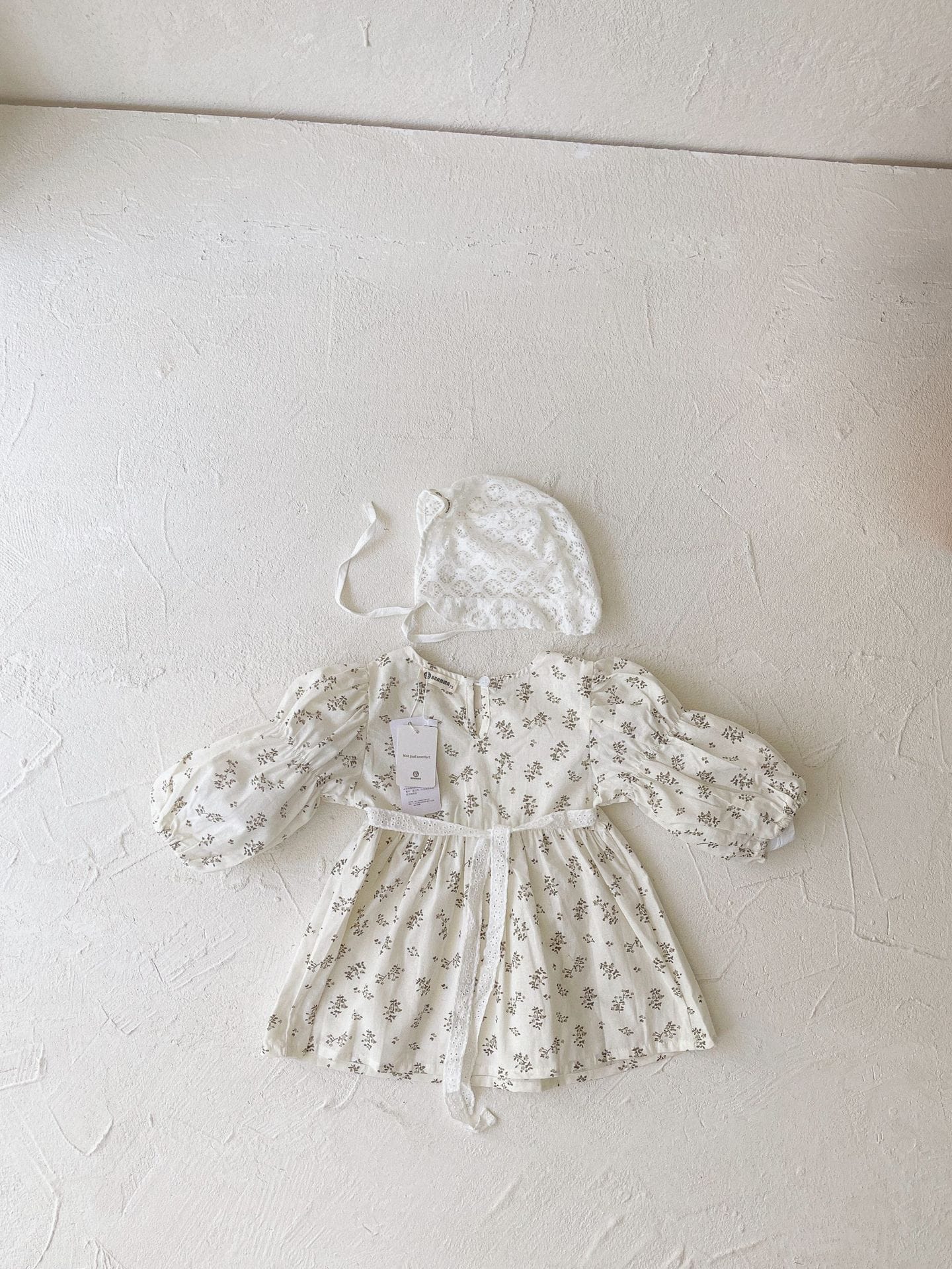 Floral Long Sleeve Dress 小花柄 長袖 ワンピース【mh0012688】 BBAMMA 長袖ワンピース