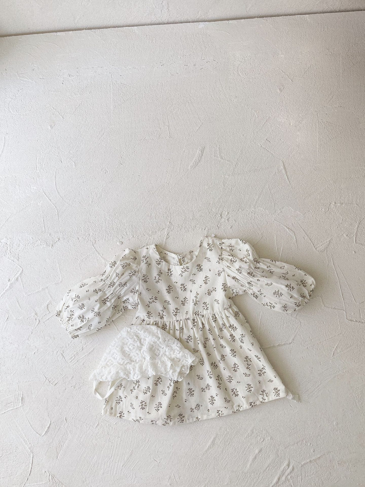 Floral Long Sleeve Dress 小花柄 長袖 ワンピース【mh0012688】 BBAMMA 長袖ワンピース