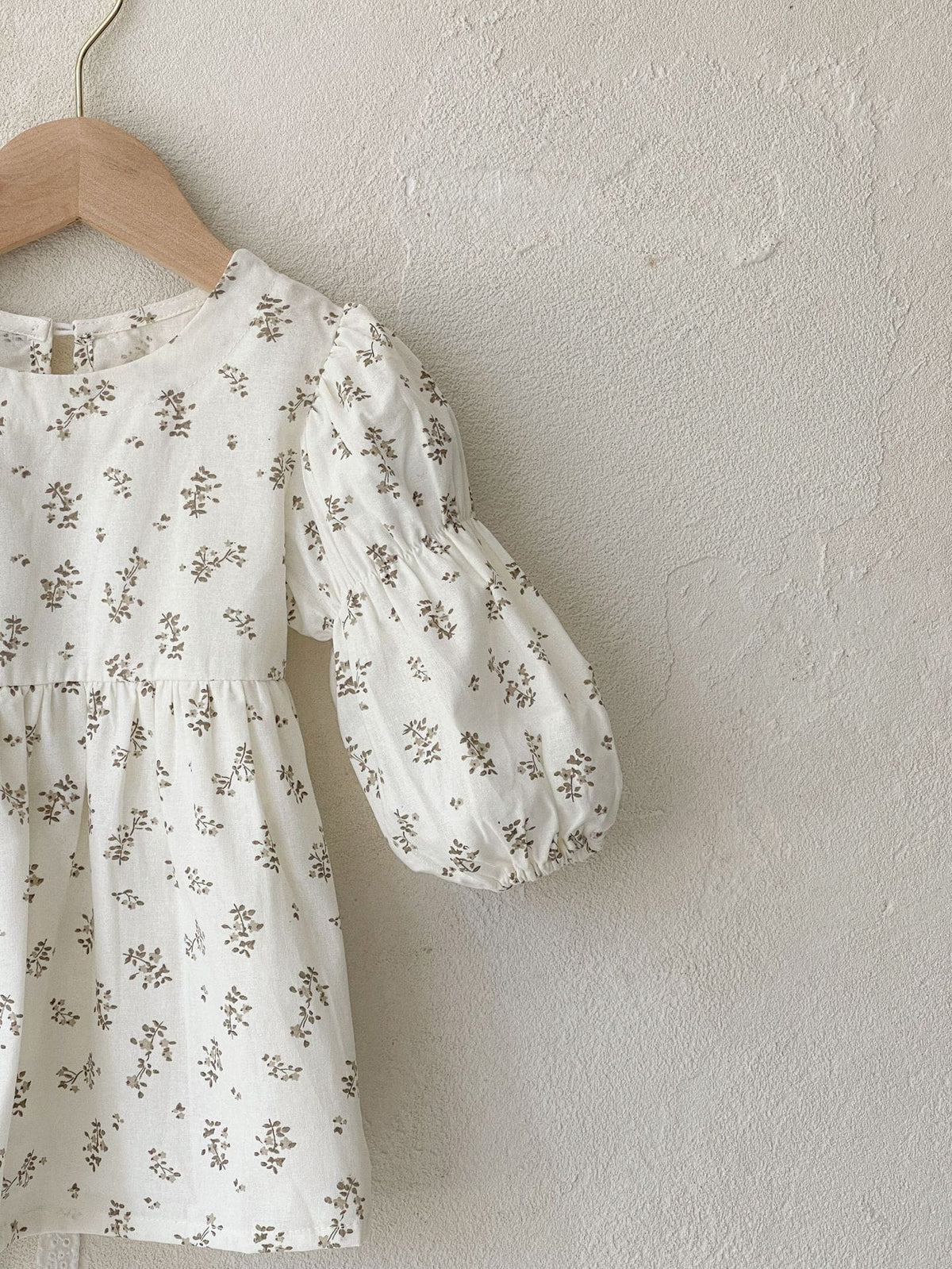 Floral Long Sleeve Dress 小花柄 長袖 ワンピース【mh0012688】 BBAMMA 長袖ワンピース