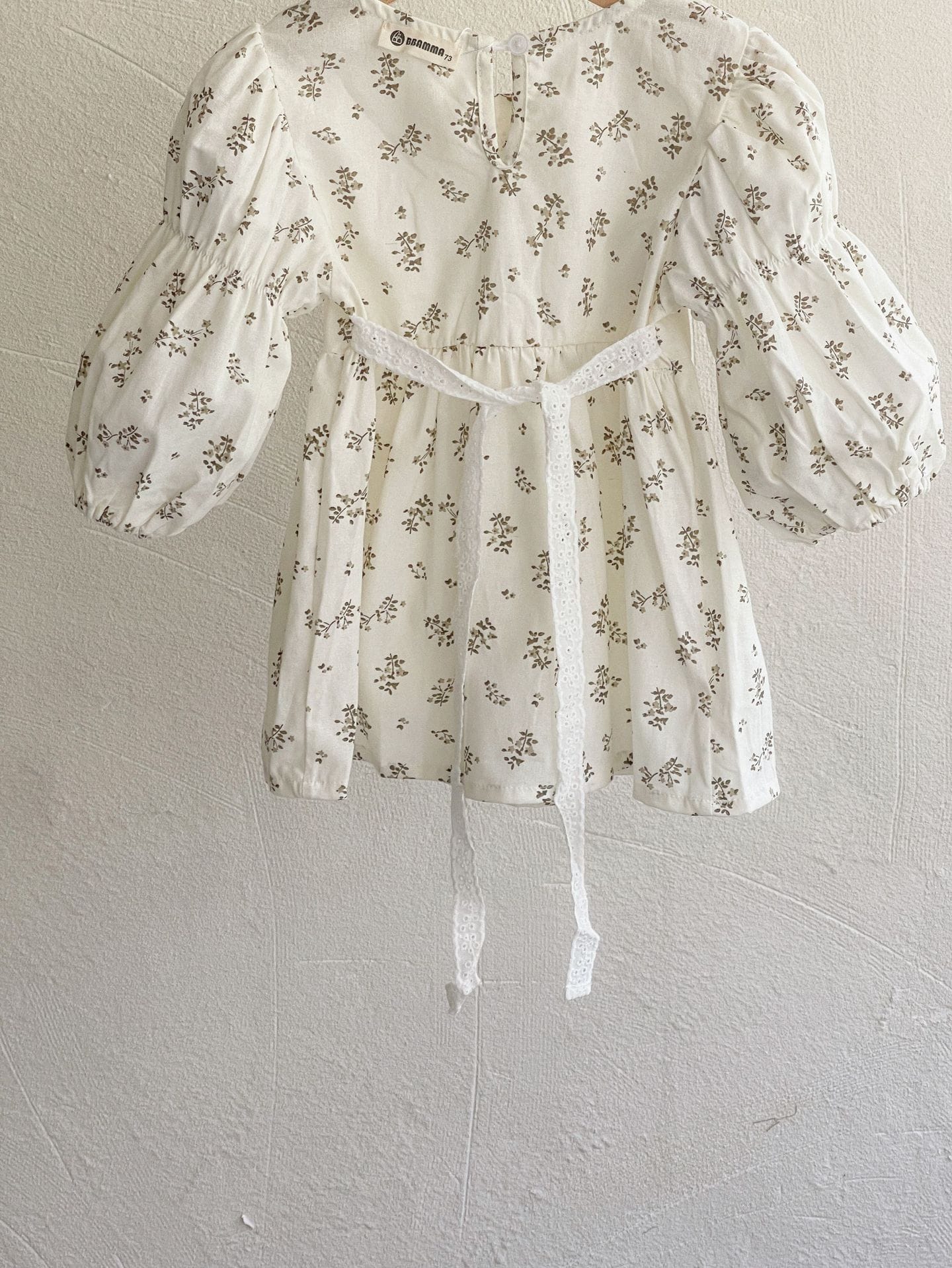 Floral Long Sleeve Dress 小花柄 長袖 ワンピース【mh0012688】 BBAMMA 長袖ワンピース