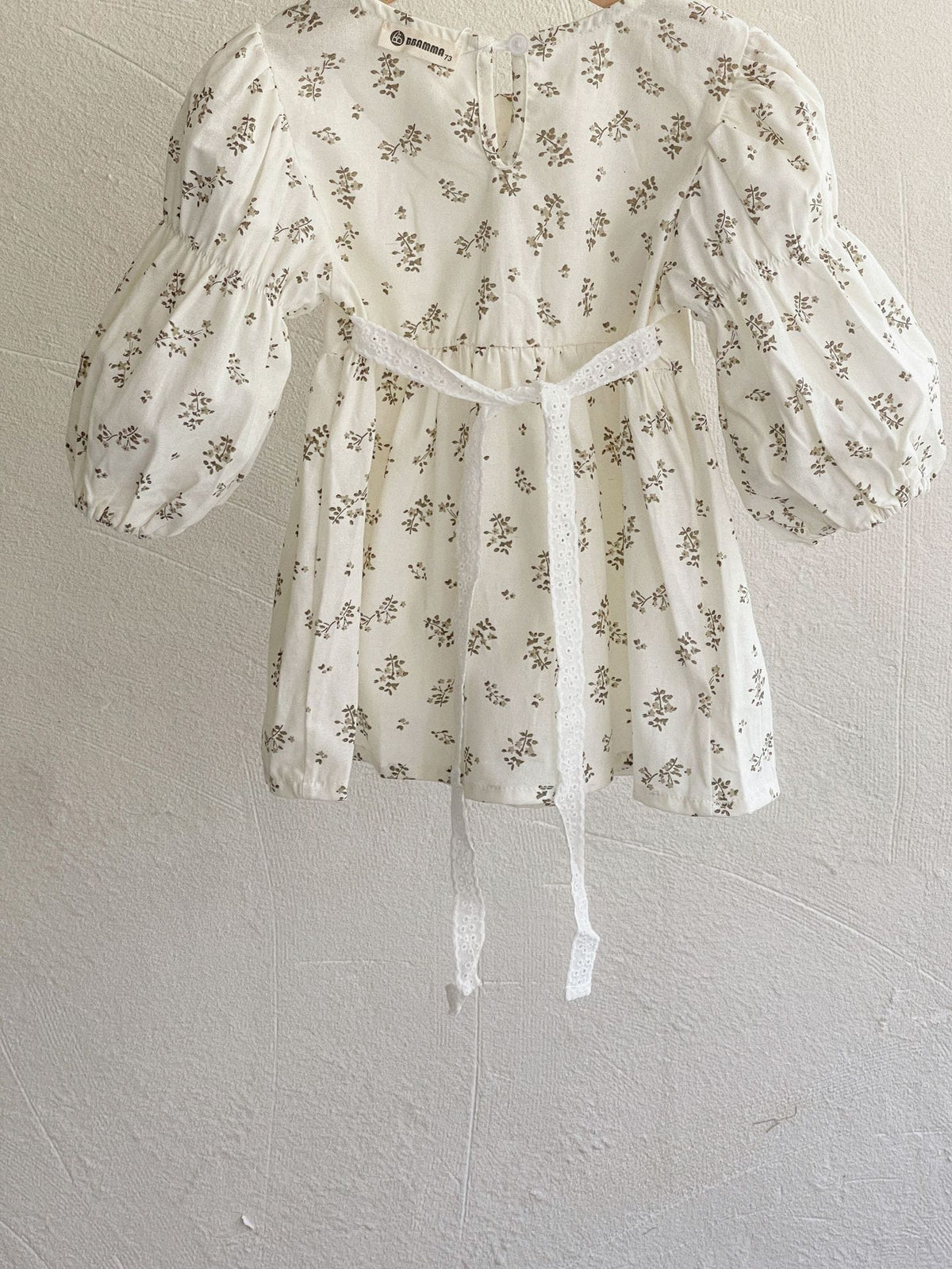 Floral Long Sleeve Dress 小花柄 長袖 ワンピース【mh0012688】 BBAMMA 長袖ワンピース