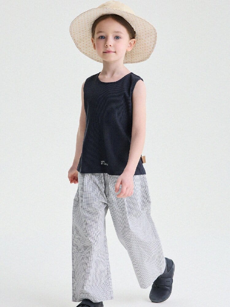 Floral Print Cotton Long Pants ドット柄 ロングパンツ【mh0013169】 yunerma ロングパンツ・スウェットパンツ