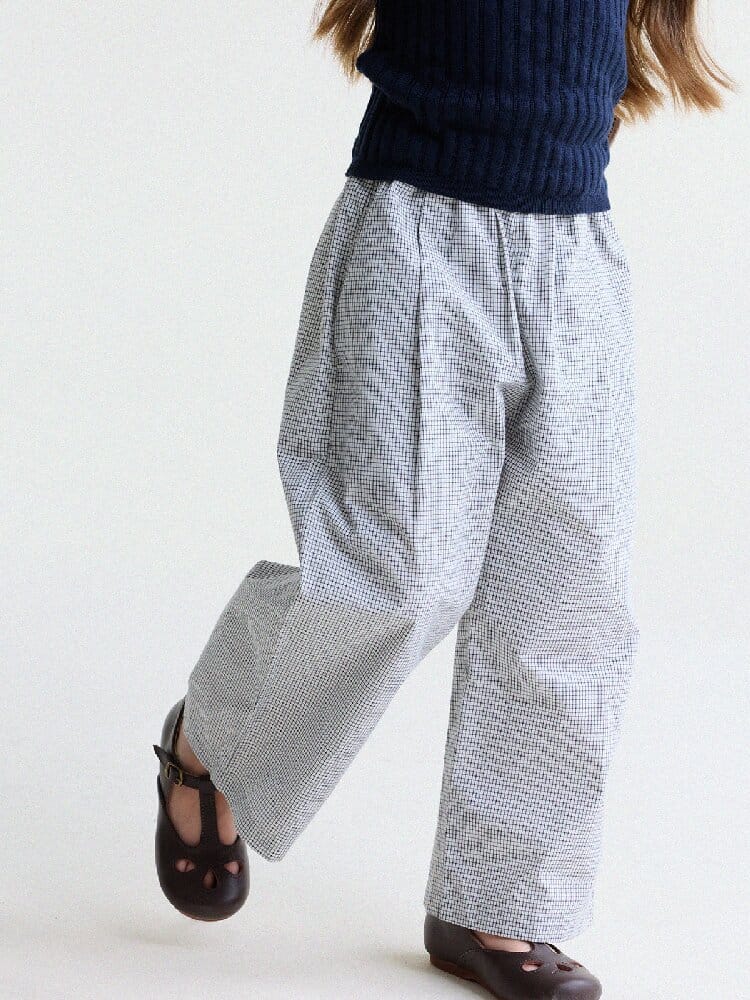 Floral Print Cotton Long Pants ドット柄 ロングパンツ【mh0013169】 yunerma ロングパンツ・スウェットパンツ