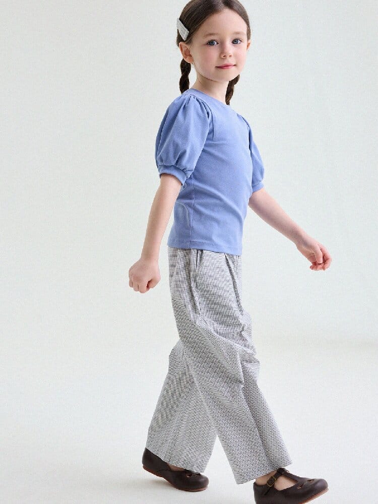Floral Print Cotton Long Pants ドット柄 ロングパンツ【mh0013169】 yunerma ロングパンツ・スウェットパンツ