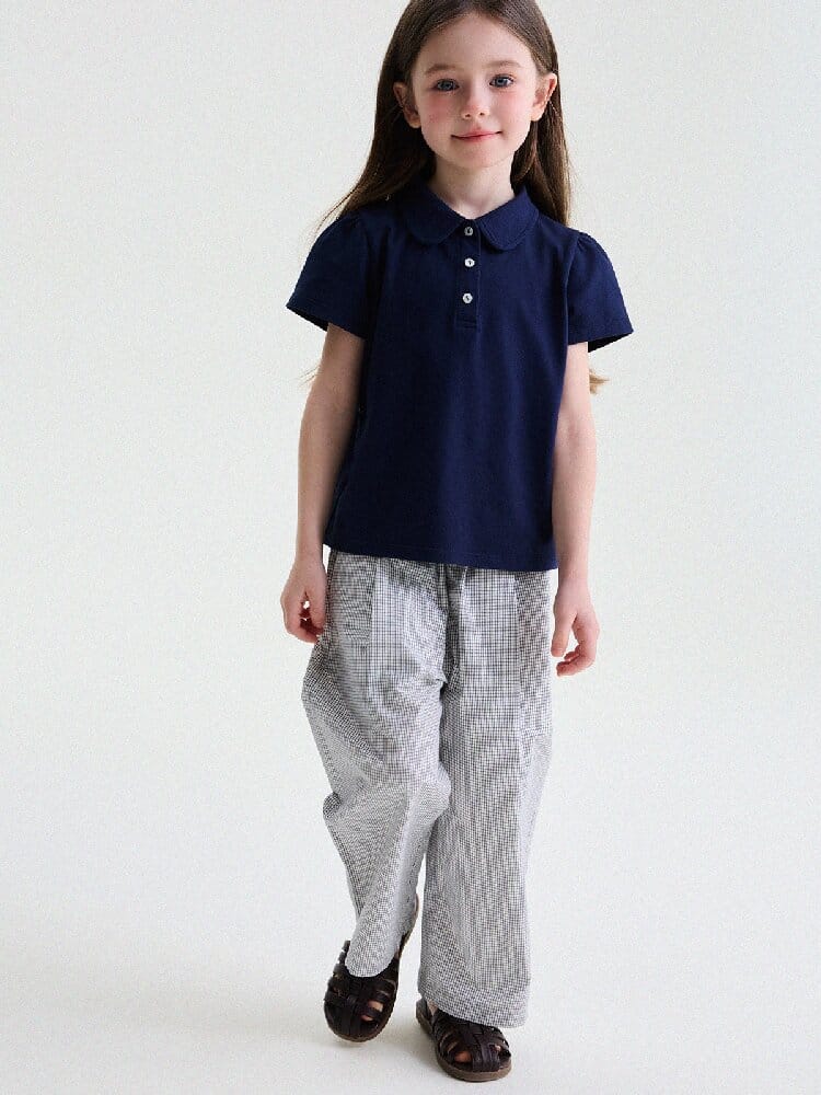 Floral Print Cotton Long Pants ドット柄 ロングパンツ【mh0013169】 yunerma ロングパンツ・スウェットパンツ