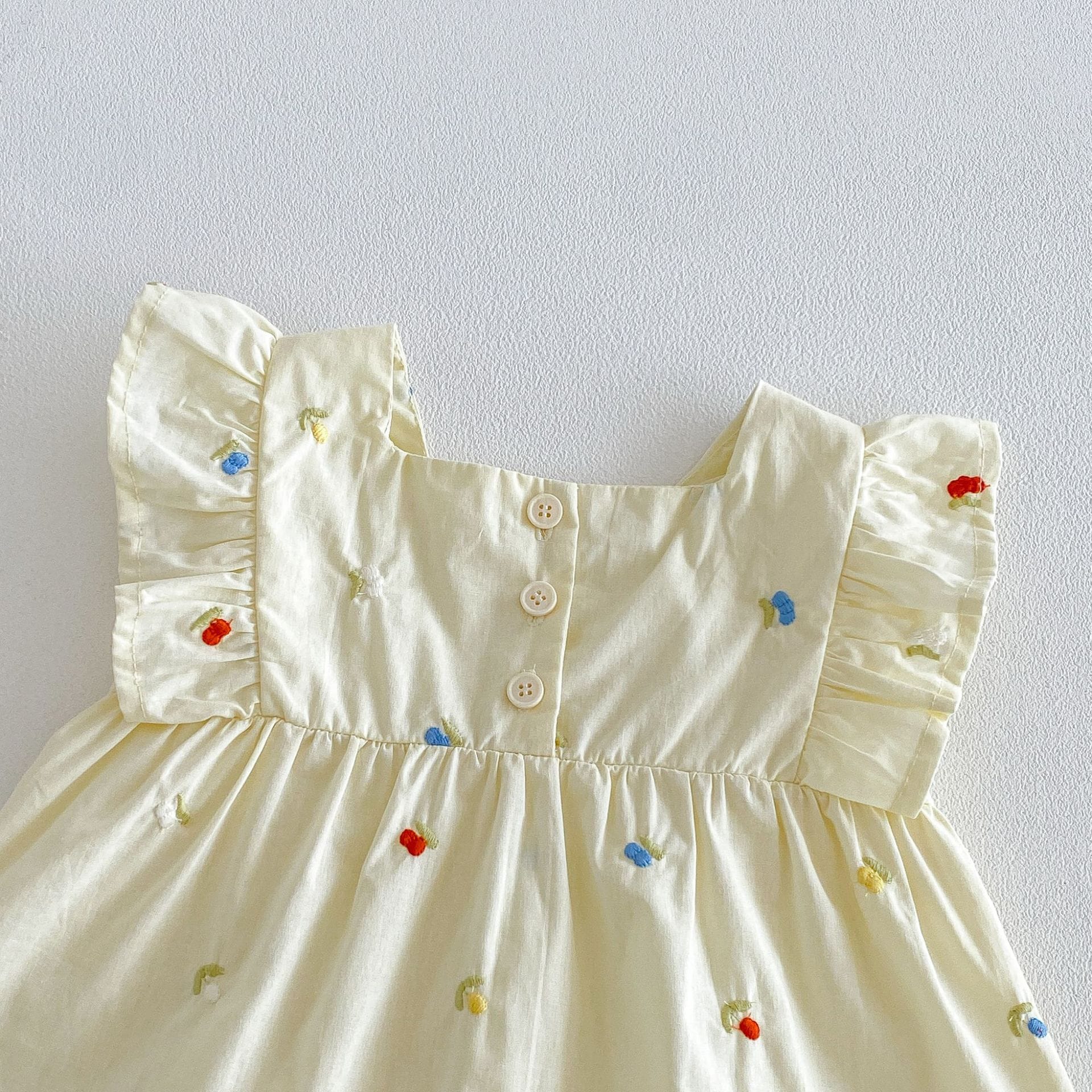Floral Ruffle Vest Bloomers Set ノースリーブチュニック ブルマ セット【mh0013427】 angou ノースリーブセットアップ