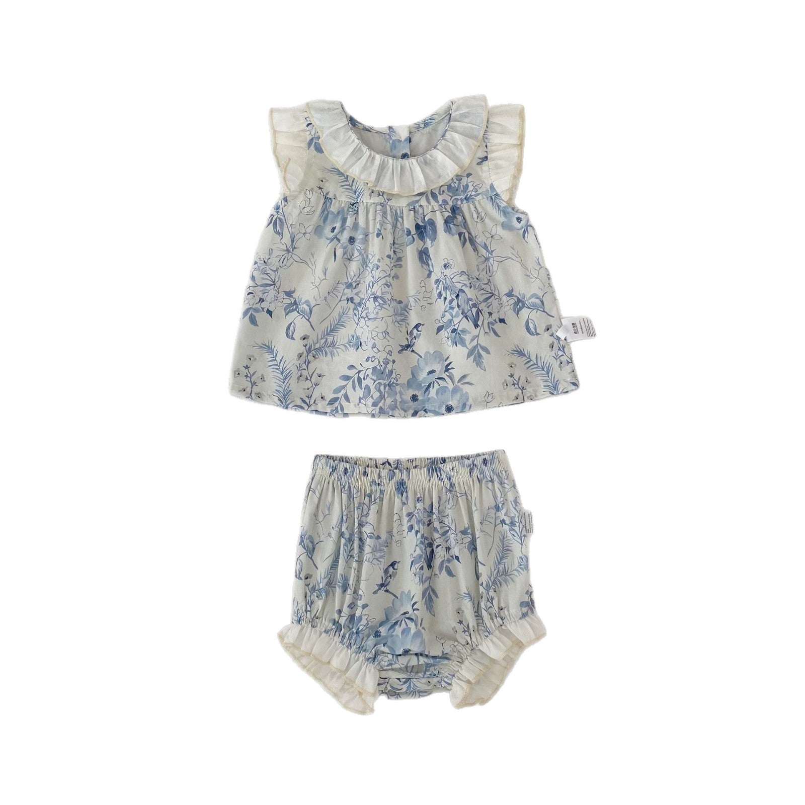 Floral Top & Bloomers Set ボタニカル トップス ブルマセット【mh0012485】 Engepapa ノースリーブセットアップ