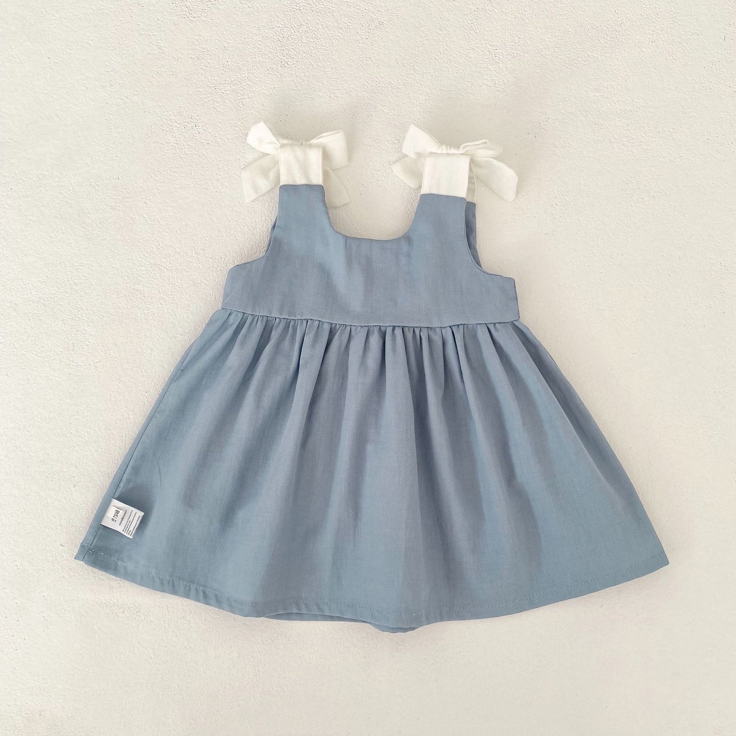 Flower Embroidery Pinafore Dress フラワー刺繍 ジャンパースカート【mh0012481】 Engepapa ノースリーブワンピース