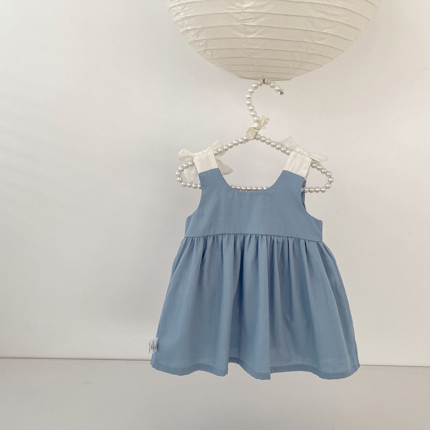 Flower Embroidery Pinafore Dress フラワー刺繍 ジャンパースカート【mh0012481】 Engepapa ノースリーブワンピース