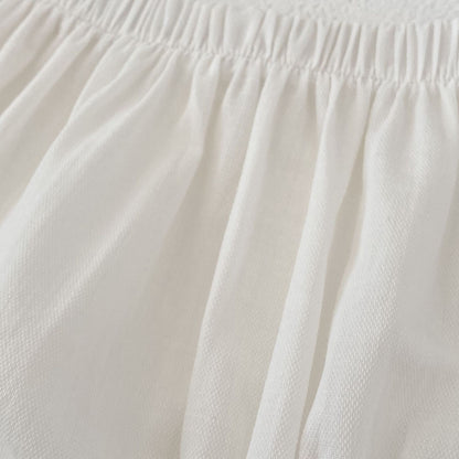 Flower Embroidery Top & Bloomers Set フラワー刺繍 トップス ブルマセット【mh0012486】 Engepapa ノースリーブセットアップ