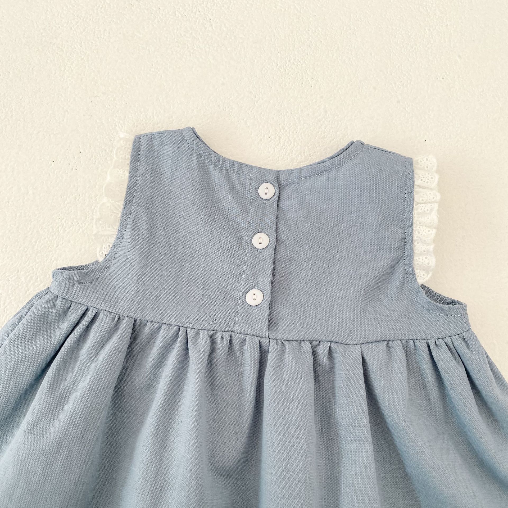 Flower Embroidery Top & Bloomers Set フラワー刺繍 トップス ブルマセット【mh0012486】 Engepapa ノースリーブセットアップ