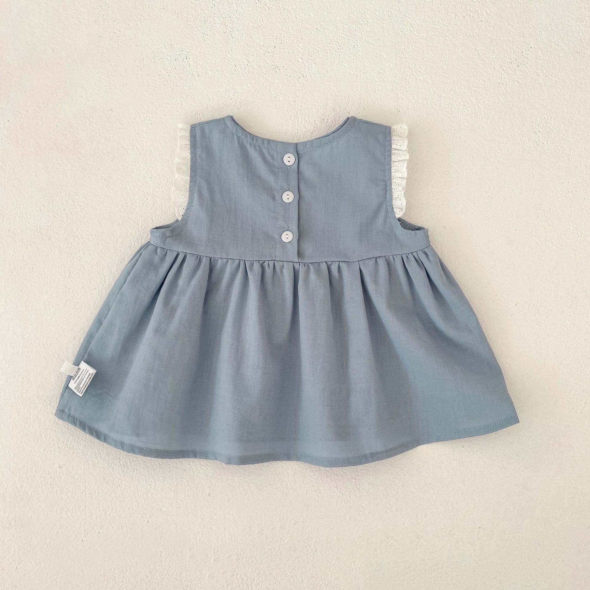 Flower Embroidery Top & Bloomers Set フラワー刺繍 トップス ブルマセット【mh0012486】 Engepapa ノースリーブセットアップ